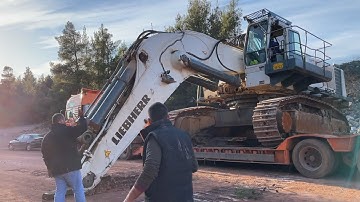 Transporting The Huge Liebherr 984 Excavator (700 km Trip) - Sotiriadis/Labrianidis Mining