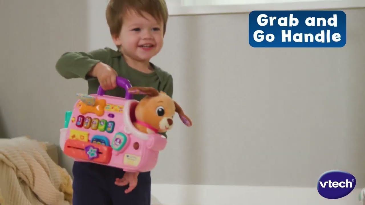 Me Learning Carrier Vtech Electronic Pet Carrier Cutie Paws Puppy