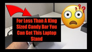 Laptop Stand For Less Then King Sized Candy Bar by justsoboredagain 7 views 9 months ago 2 minutes, 11 seconds