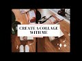 how to make collage art for beginners 🎨