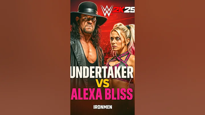 WWE Undertaker vs Alexa Bliss 😱 The Match Nobody Expected! #shorts #wwe #wwe2k25