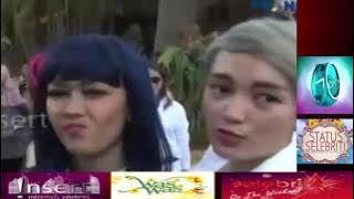 ZASKIA GOTIK TIRUKAN GAYA SYAHRINI LUCU ABIS !!!!