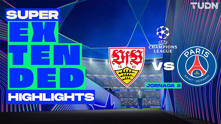 SUPER EXTENDED HIGHLIGHTS | Stuttgart vs PSG | UEFA Champions League 24/25 J8 | TUDN