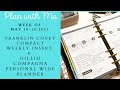 May Plan With Me May 1-16 in my Gillio Planner-Vertical Weekly Layout &amp; Mental Health Planner Chat