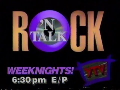 1990 Rock TV Show on YTV Commercial