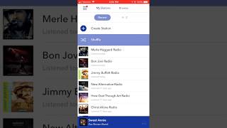 How to Shuffle Stations in Pandora Radio on the iPhone screenshot 2