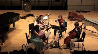 Mandelbrot String Quartet plays Bartók's No. 2, Op. 17 (1915-17). II. Alleg. Molt. Capr.