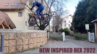 NEW INSPIRED HEX 2022 • FIRST RIDE (STREET TRIALS)