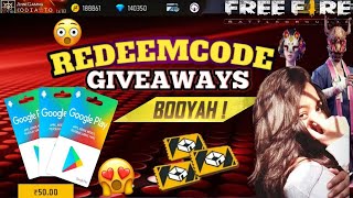 FF GIVEAWAY🔥UNLIMITED REDEEM CODE GIVEAWAY LIVE💎💕#freefirelive #giveaway #classyff #annigaming009