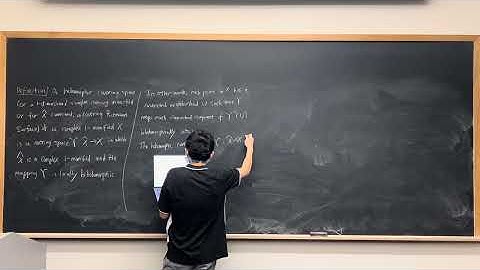 Covering space criterion: holomorphic covering space