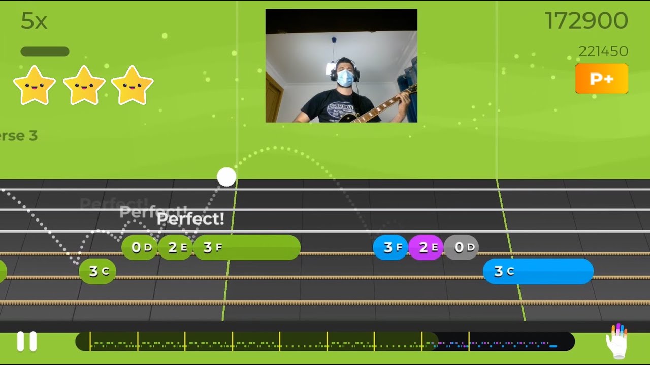 Lean On Me Riff Raff Lean On Me - Bill Withers - Level 2 Basic Riff - Yousician - YouTube