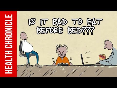 Is it Bad To Eat Before Bed?