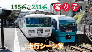 【走行シーン集】185系＆251系「踊り子」