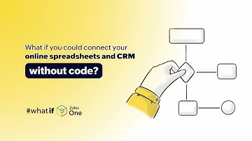 DIY Session: Online Spreadsheets and CRM | Zoho Sheet, Zoho Flow, Zoho CRM