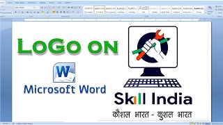Skill India Logo using  Microsoft Word Application... screenshot 2