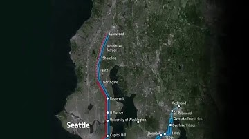 Sound Transit – Lynnwood Link Extension route and stations
