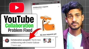 Youtube Collaboration Not Working ! No New Request Yet Youtube। Youtube Collaboration Accept Problem