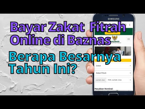 Cara Bayar Zakat Fitrah Online di Baznas . Cek Besarannya?