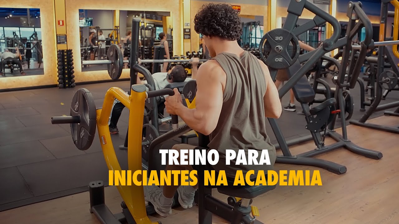 Treino para iniciantes na academia: o que fazer no primeiro dia ...