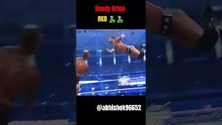 Randy Orton RKO to CM punk #wwe #shorts #randyorton #cmpunk #rko