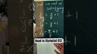 Road to Math Olympiad Q13 #jee #maths #rmo #ioqm #kvpy #iit #jeemains #mathsolympiad