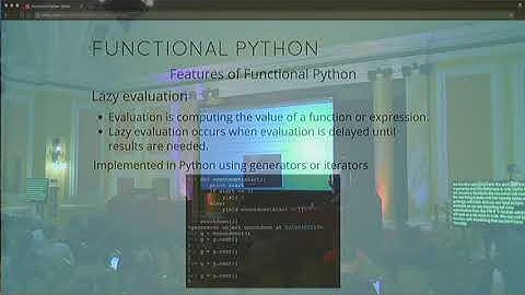 PYCON UK 2017: Functional Python
