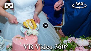 Аукцион свадебного торта - Свадьба Александр и Елена - VR Видео 360° - A007.tv - 20200925_14