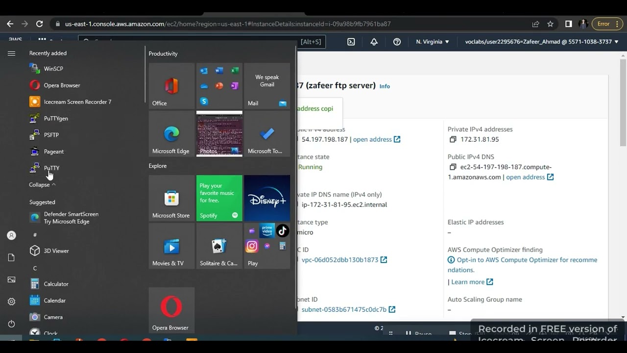 How to create file transfer protocol server using PUTTY software