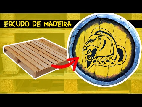 Vídeo: Como Fazer Um Escudo De Madeira