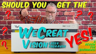 WeCreat Vision 20W Desktop Laser Engraver Unboxing & First Look