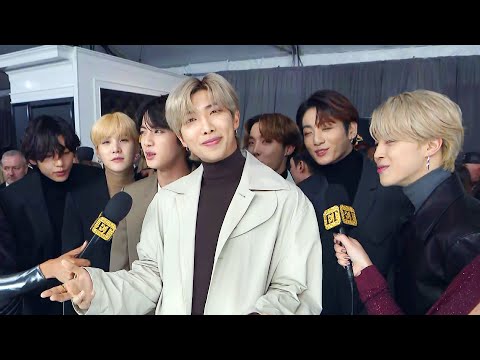 Bts Gushes Over Ariana Grande Grammys 2020 Youtube