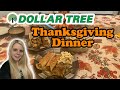 Dollar Tree Thanksgiving Dinner | 2023 Edition 🦃