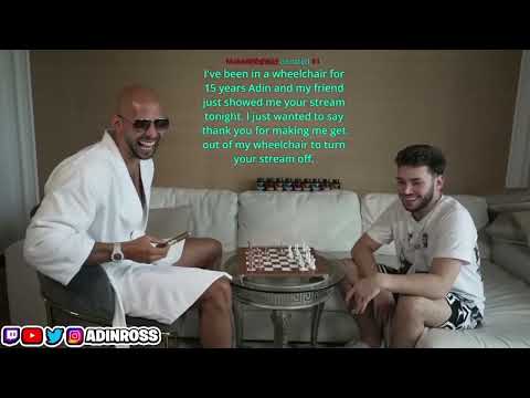 Andrew Tate x Adin Ross Funniest TTS Moments