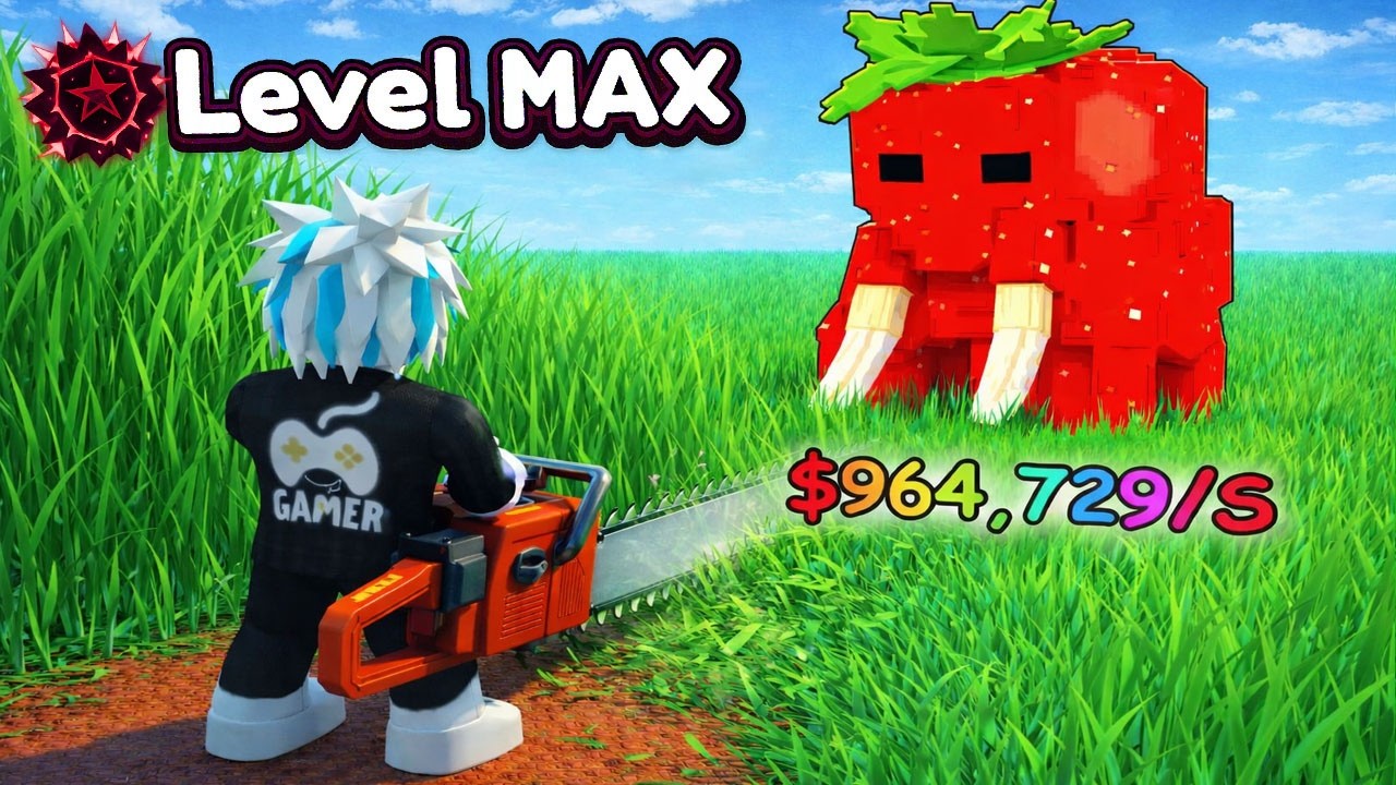 ВЫКОСИ ВСЮ ТРАВУ, НО УКРАДИ СЕЛЕСТИАЛ БРЕЙНРОТА В РОБЛОКСЕ! ROBLOX Cut Grass for Brainrots