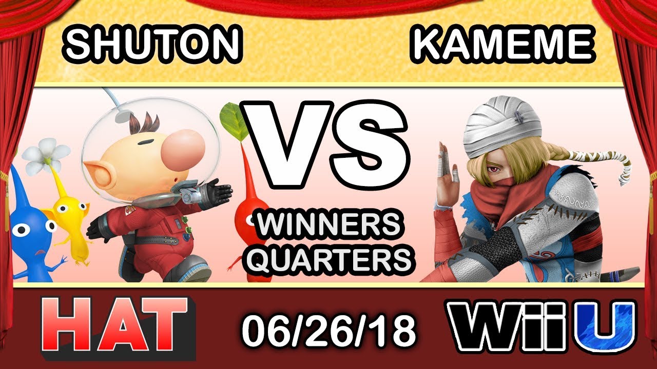 HAT 27 - Shuton (Olimar) Vs. DNG | Kameme (Sheik) Winners Quarters - Smash 4