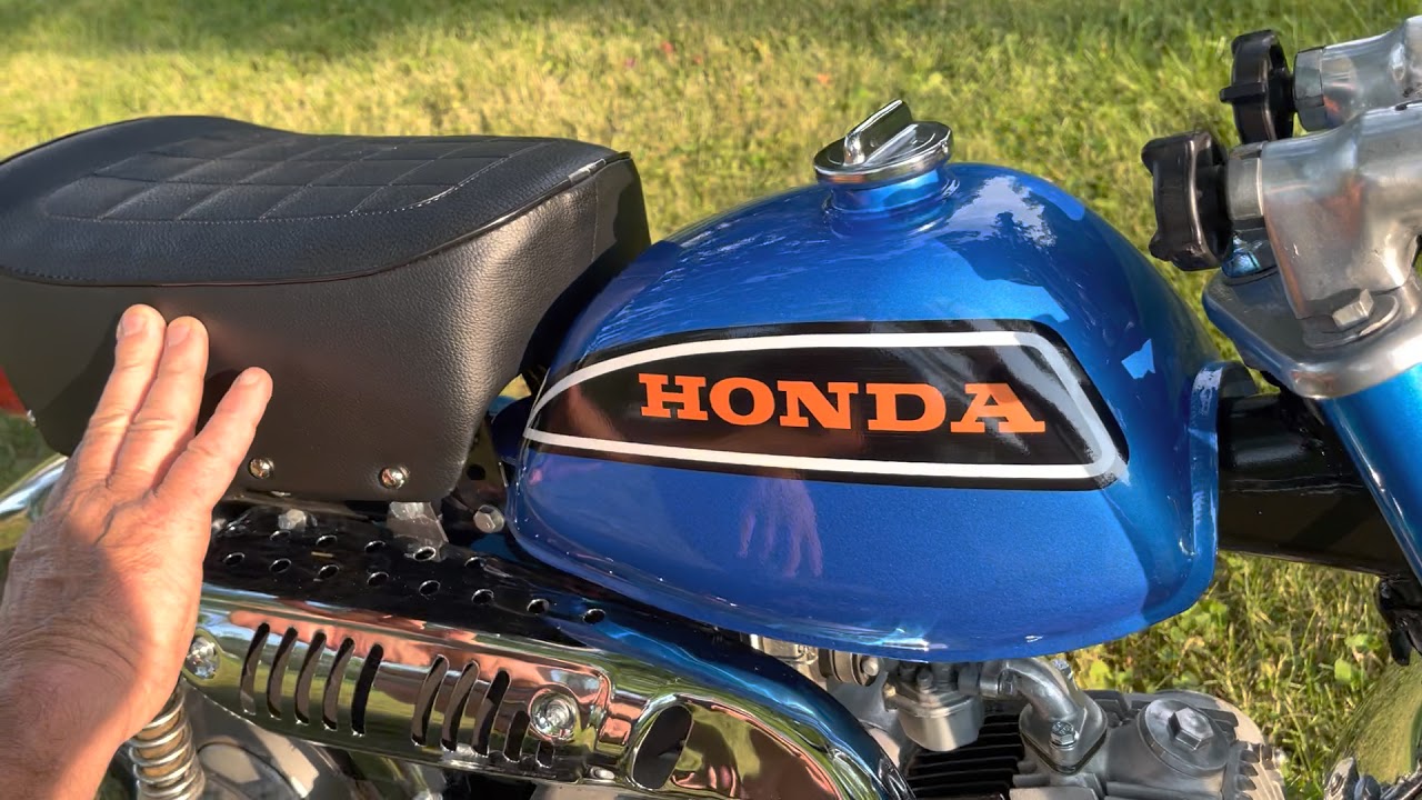 1973 Honda Z50 Monkey Bike Restoration - YouTube