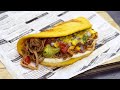 CACHAPAS rellenas de CARNE MECHADA estilo venezolano | RECETA