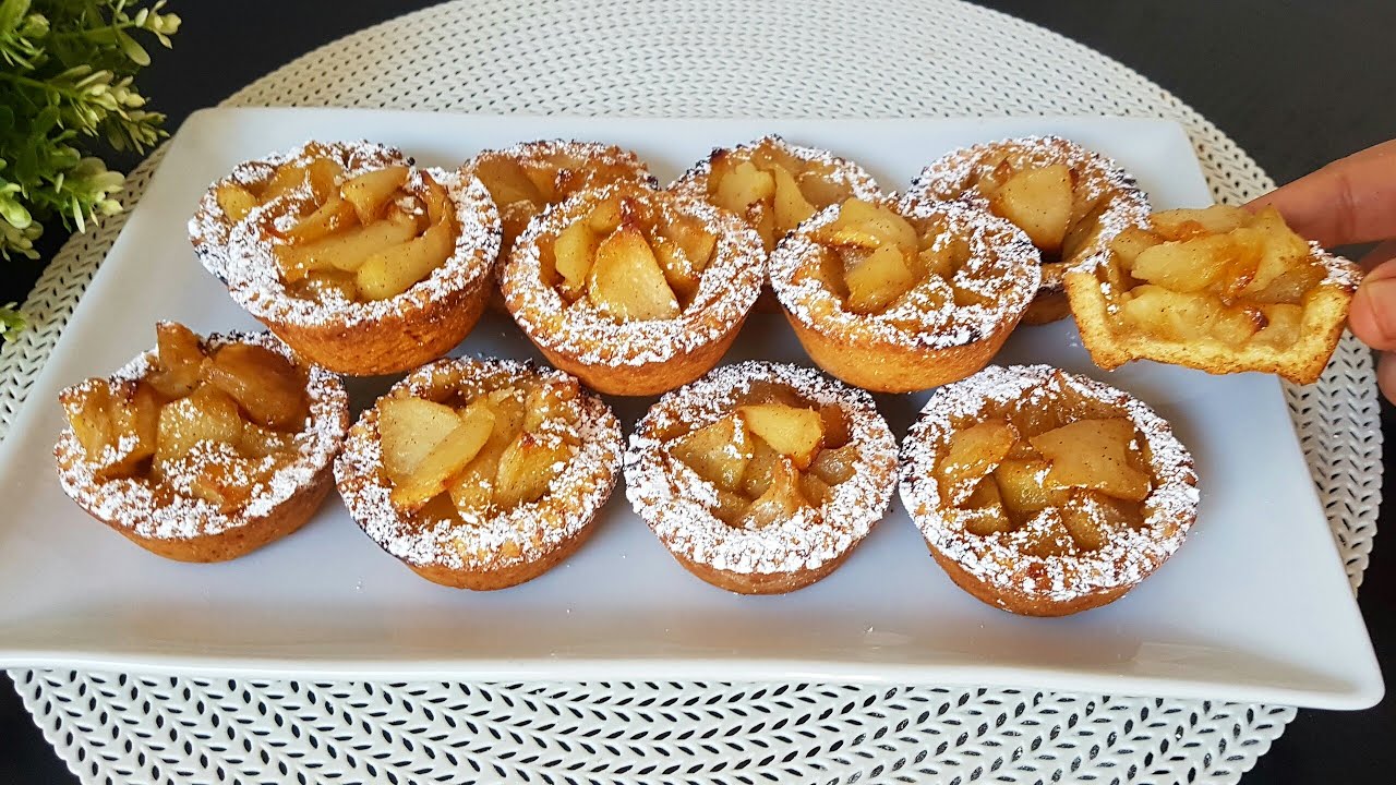 Если у вас есть 2 яблока 🍏 и 1 яйцо! сделай это знаменитое печенье, которое сводит мир с ума, оно та