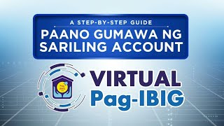Virtual Pag-IBIG Account | A Step  By Step Guide | How To Create | 2023