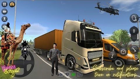 Microwave and Electric Stove Delivery 🚚🛣️ Truck Simulator Ultimate 🛣️🚒 VOLVO FH 2021 6x6