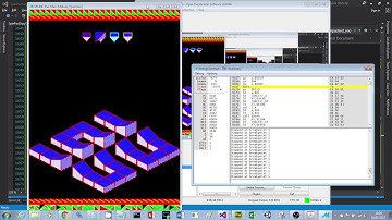 Spin Pac Dizzy full room renderer working
