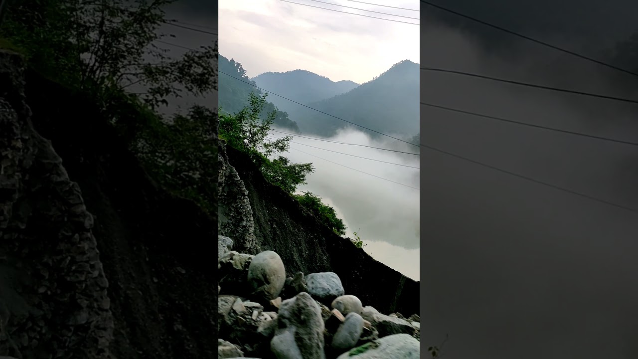 road Kanchenjunga Mountain! Sikim! India