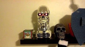 Terminator endo skull bust DVD toy