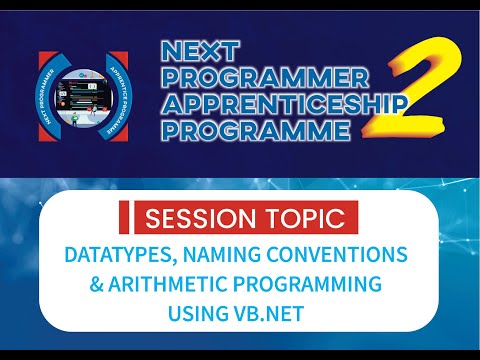 DataTypes, Naming Conventions & Arithmetic programming using VB.net- Kobina Ebo Yankson
