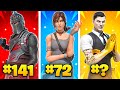 148 Battle Pass Skins Ranked.. (Fortnite)