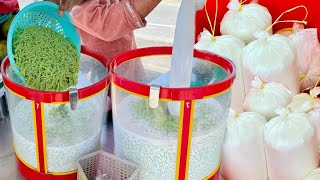 JANGAN PANDANG RENDAH !! Walau pekan kecil terdapat cendol legend terjual RATUSAN KILO setiap hari