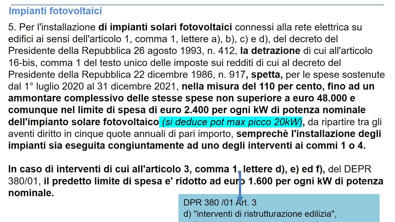 art-119-efficientamento-energetico-sisma-bonus-fotovoltaico