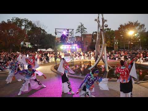 31 よさこい塾・ありがた屋 四日市よさこい祭り2018 諏訪公園メイン会場