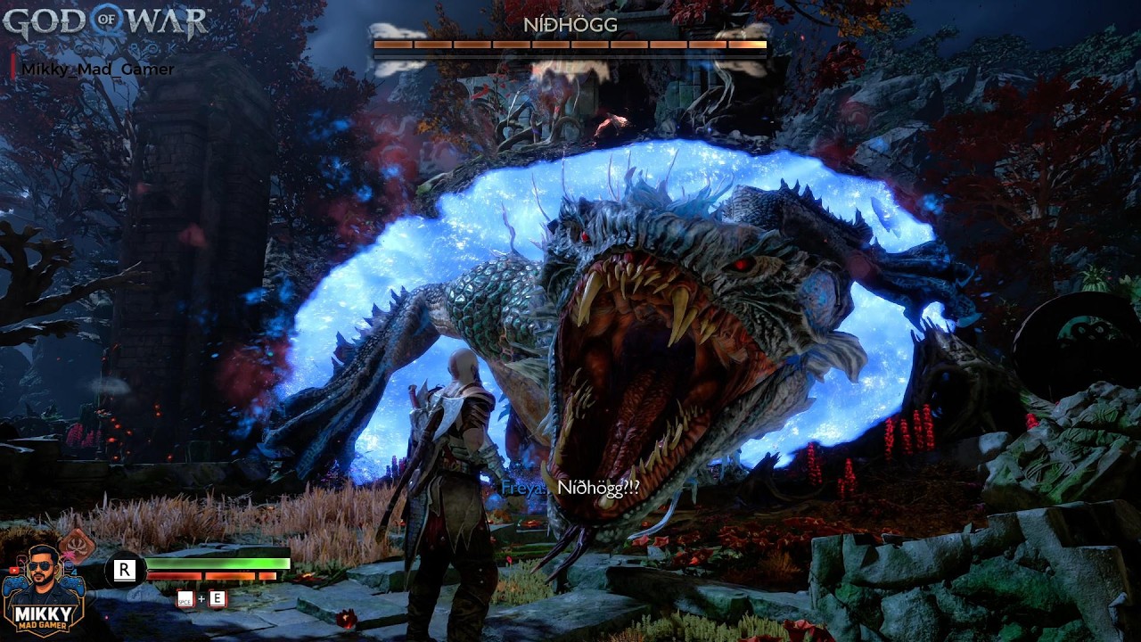 God of War Ragnarok Gameplay | S01 E10 | Kratos vs Nidhogg Boss Fight 🔥 ...