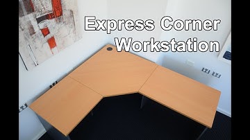 Express Corner Workstation Office Desk Overview